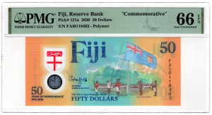 Fidži, 50 USD 2020