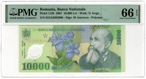 Romania, 10 000 lei 2001