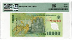 Romania, 10,000 lei 2001