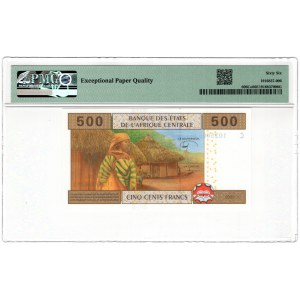 Pays d'Afrique centrale, 500 francs 2002
