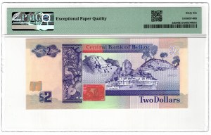 Belize, 2 USD 1991