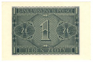 Poland, 1 zloty 1941, BD series