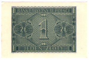 Polen, 1 Zloty 1941, BD-Serie