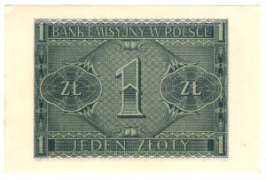 Pologne, 1 zloty 1941, série BD