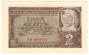 Polen, 2 Zloty 1941, Serie AE