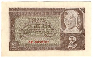 Poľsko, 2 zloté 1941, séria AE