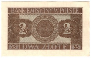 Poland, 2 zloty 1941, AE series
