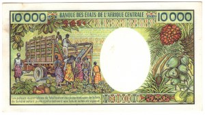 Kamerun, 10 000 frankov (1981)
