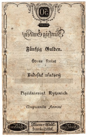 50 rheinische Gulden 1806, ein seltenes und gut erhaltenes Stück