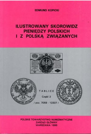 Edmund Kopicki, ILUSTROWANY SKOROWIDZ PIENIĘDZY POLSKICH I Z POLSKĄ ZWIĄZANYCH, TABLICE, CZĘŚĆ 2