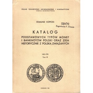 Edmund Kopicki, Katalog Podstawowych typów monet i banknotów Polski oraz ziem historyczne z Polską związanych tom III