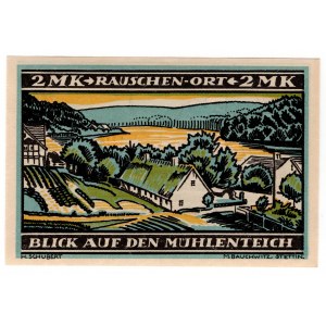 Ruszowice (Rauschen), 2 marki 1922