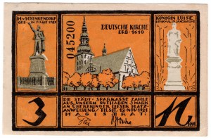 Tylża (Tilsit), 3 marki 1921
