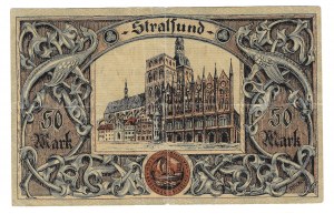 Strzal (Stralsund), 50 Mark 1922