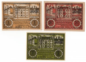 Bielszowice (Bielschowitz), set of 3 pieces