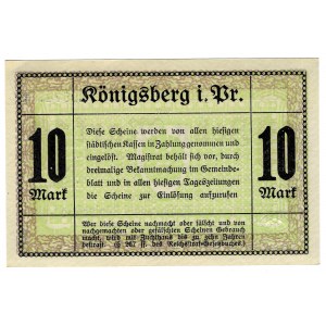 Królewiec (Konigsberg), 10 marek 1918