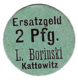 Katowice (Kattowitz), 2 Pfg.