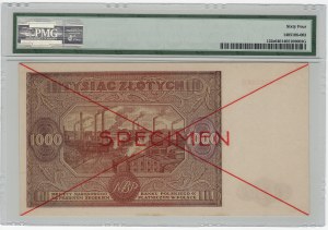 Polska, 1 000 złotych 1946, seria A. 8900000, SPECIMEN