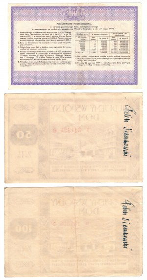 Polska, 1 000 zł 1971 - premiowy bon oszczędnościowy nr 0932455