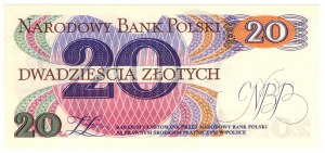 Polonia, PRL, 20 zloty 1982, serie G