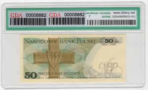 Polska, PRL, 50 złotych 1975, seria M - ciekawy numer 4444944