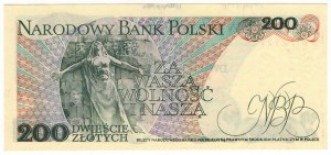 Pologne, PRL, 200 zloty 1988, série EB