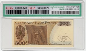 Pologne, PRL, 500 zloty 1976, série AY
