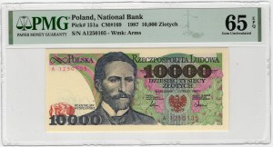 Pologne, République populaire de Pologne, 10 000 zloty 1987, série A