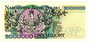 Poland, 2 million zloty 1993, Series B