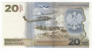 Polska, III RP, Ochrona Polskiej Granicy Wschodniej, 20 złotych 2022