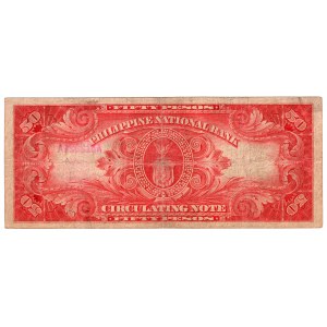 Filipíny, 50 pesos 1920 - vzácne