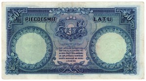 Latvia, 50 latu 1934