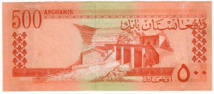 Afghánistán, 500 afghánců 1961