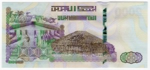Algeria, 2000 dinars 2020
