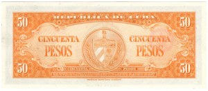 Kuba, 50 Pesos 1958