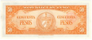 Cuba, 50 pesos 1958