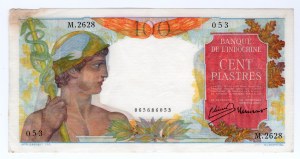 Indochiny, 100 piastres 1949-1954