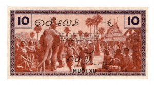 Französisch-Indochina, 10 Cents 1939