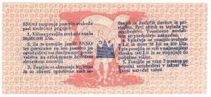 Juhoslávia, 100 litov 1944 - Juhoslovanská ľudová oslobodzovacia armáda Slovinska
