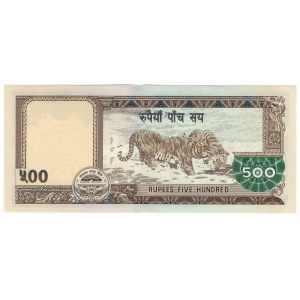 Nepal, 500 rupees 2008