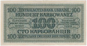 Ukraine, 100 carbuncles 1942