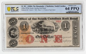 United States of America, $1, Charleston, North Carolina