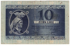 Slovenia, 10 lire 1944