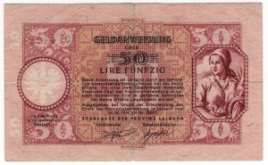 Slovenia, 50 lira 1944