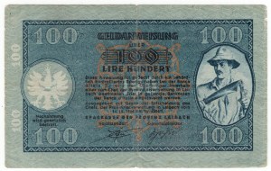 Slovenia, 100 lira 1944