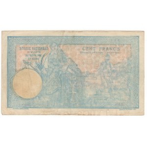Serbia, 100 dinara 1905 - falsyfikat z epoki
