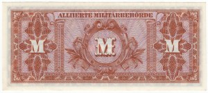 Nemecko, spojenecké okupačné peniaze, 50 mariek 1944