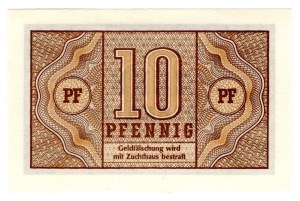 Germania, 10 pfennig 1967 (senza data)