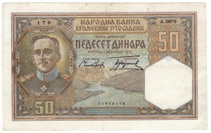Jugoslávie, 50 dinárů 1931