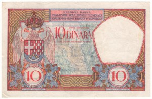 Yougoslavie, 10 dinars 1926